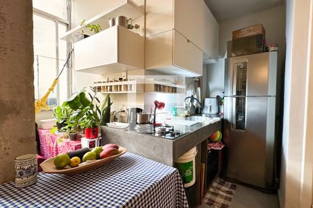 Cozinha de kitnet/studio à venda com 1 quarto, 37m² em Copacabana, Rio de Janeiro