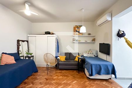 Sala de kitnet/studio à venda com 1 quarto, 37m² em Copacabana, Rio de Janeiro