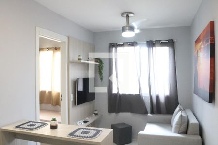 Sala de apartamento para alugar com 2 quartos, 34m² em Várzea da Barra Funda, São Paulo