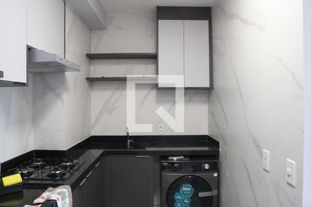 Cozinha e Área de Serviço de apartamento para alugar com 2 quartos, 34m² em Várzea da Barra Funda, São Paulo