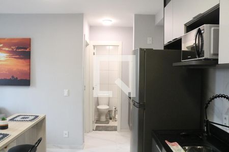 Cozinha e Área de Serviço de apartamento para alugar com 2 quartos, 34m² em Várzea da Barra Funda, São Paulo