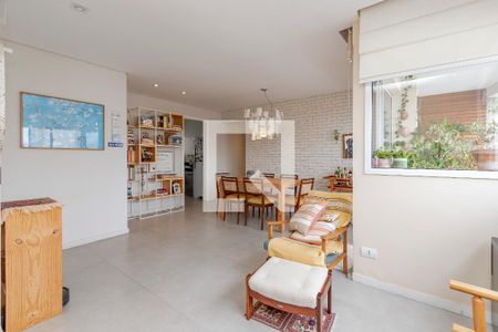 Sala de apartamento à venda com 2 quartos, 82m² em Brooklin, São Paulo