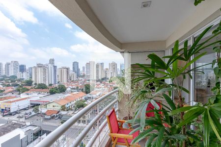 Varanda de apartamento à venda com 2 quartos, 82m² em Brooklin, São Paulo