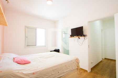 Suíte de apartamento à venda com 2 quartos, 70m² em Vila Valparaíso, Santo André