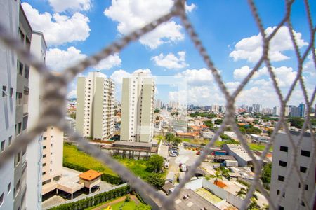 Vista da Varanda da sala de apartamento à venda com 2 quartos, 70m² em Vila Valparaíso, Santo André