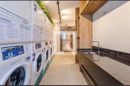 Lavanderia de kitnet/studio à venda com 1 quarto, 25m² em Jardim das Acacias, São Paulo