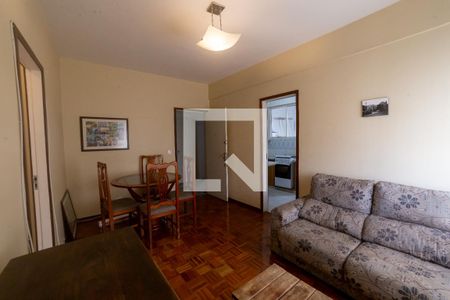Sala de apartamento para alugar com 2 quartos, 120m² em Lourdes, Belo Horizonte