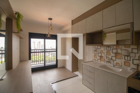 Sala e Cozinha de apartamento para alugar com 1 quarto, 30m² em Tucuruvi, São Paulo