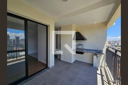 Varanda gourmet de apartamento à venda com 2 quartos, 50m² em Nova Klabin, São Paulo