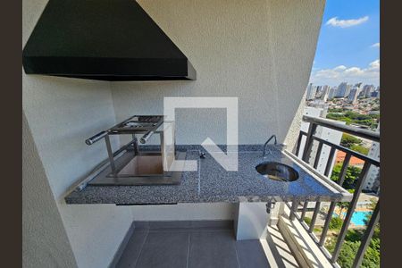 Varanda gourmet de apartamento à venda com 2 quartos, 50m² em Nova Klabin, São Paulo