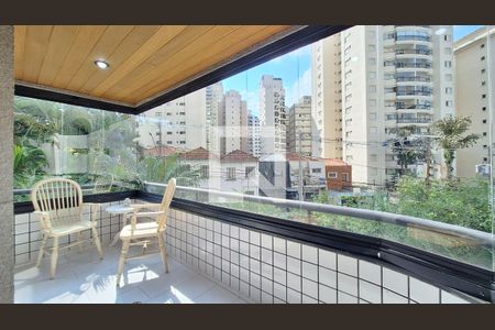 Varanda da Sala de apartamento à venda com 3 quartos, 144m² em Pompeia, São Paulo