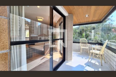 Varanda da Sala de apartamento à venda com 3 quartos, 144m² em Pompeia, São Paulo