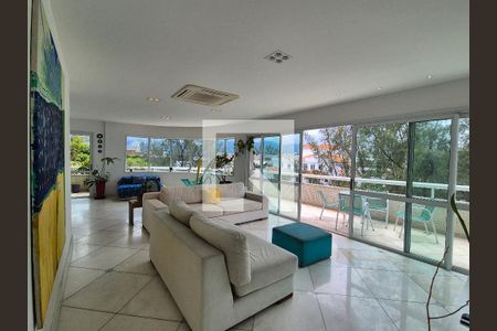 Sala de apartamento para alugar com 3 quartos, 200m² em Recreio dos Bandeirantes, Rio de Janeiro