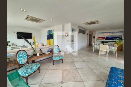 Sala de apartamento para alugar com 3 quartos, 200m² em Recreio dos Bandeirantes, Rio de Janeiro