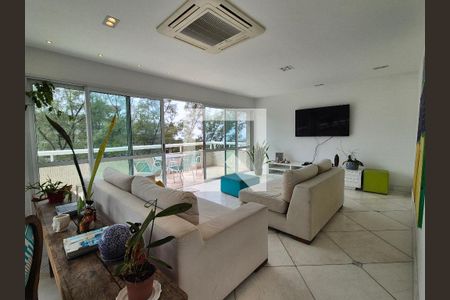 Sala de apartamento para alugar com 3 quartos, 200m² em Recreio dos Bandeirantes, Rio de Janeiro