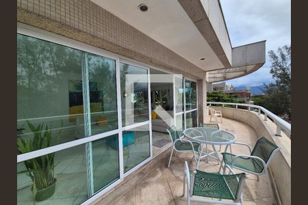 Varanda de apartamento para alugar com 3 quartos, 200m² em Recreio dos Bandeirantes, Rio de Janeiro