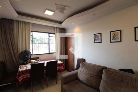 Sala de apartamento à venda com 3 quartos, 58m² em Jardim Atlântico, Belo Horizonte