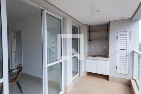 Varanda da Sala de apartamento para alugar com 3 quartos, 83m² em Vila da Serra, Nova Lima