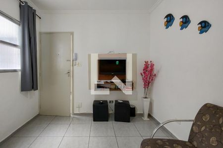 Sala de apartamento para alugar com 1 quarto, 29m² em Cidade Ocian, Praia Grande