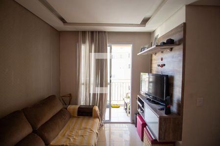 Sala de apartamento para alugar com 2 quartos, 48m² em Vila Carmosina, São Paulo