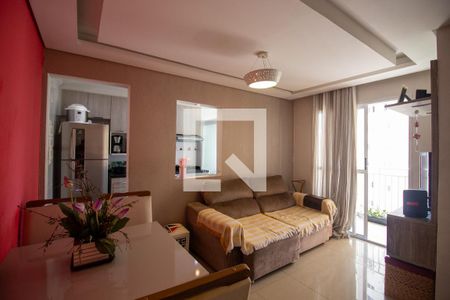 Sala de apartamento para alugar com 2 quartos, 48m² em Vila Carmosina, São Paulo