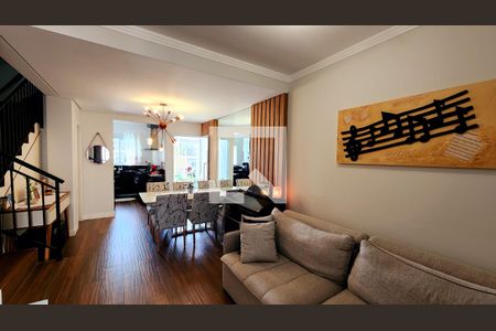 Sala de casa de condomínio para alugar com 2 quartos, 110m² em Cidade Nova, Jundiaí