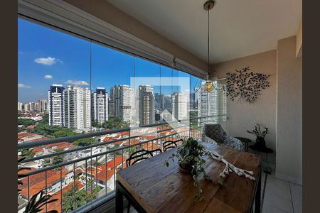 Sacada de apartamento para alugar com 2 quartos, 63m² em Santo Amaro, São Paulo