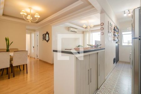 Sala de apartamento para alugar com 3 quartos, 70m² em Azenha, Porto Alegre