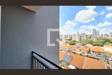 Varanda da Sala de apartamento para alugar com 2 quartos, 48m² em Vila Romana, São Paulo