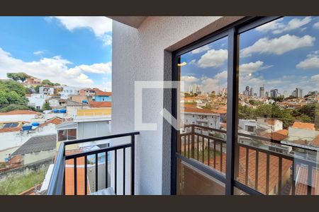 Varanda da Sala de apartamento para alugar com 2 quartos, 48m² em Vila Romana, São Paulo