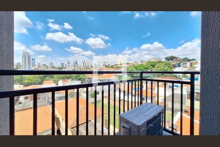Varanda da Sala  de apartamento para alugar com 2 quartos, 48m² em Vila Romana, São Paulo