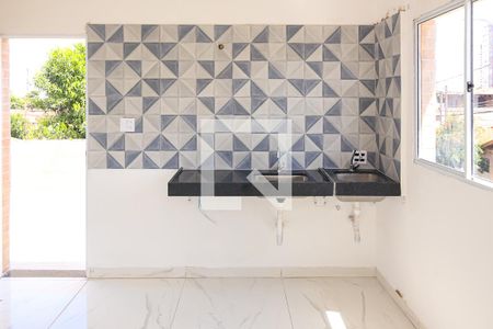 Cozinha de kitnet/studio para alugar com 1 quarto, 30m² em Centro, Indaiatuba