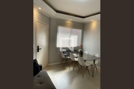 Sala de apartamento à venda com 2 quartos, 68m² em Vila Valparaíso, Santo André