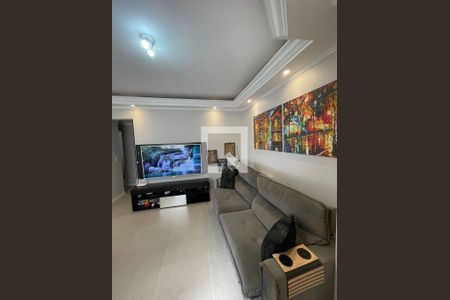 Sala de apartamento à venda com 2 quartos, 68m² em Vila Valparaíso, Santo André