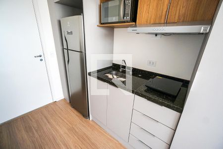 Sala/Cozinha de apartamento à venda com 1 quarto, 27m² em Vila Aricanduva, São Paulo