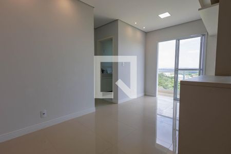 Sala de apartamento para alugar com 2 quartos, 51m² em Village Terras de Indaiá, Indaiatuba