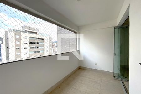 Varanda da Sala de apartamento à venda com 3 quartos, 105m² em Buritis, Belo Horizonte