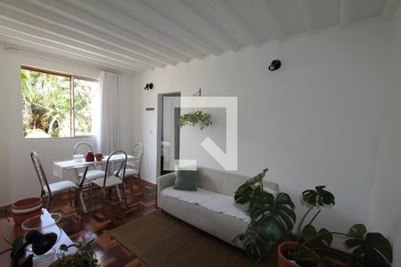 Sala de apartamento à venda com 2 quartos, 50m² em Havaí, Belo Horizonte