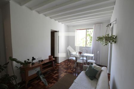 Sala de apartamento à venda com 2 quartos, 50m² em Havaí, Belo Horizonte