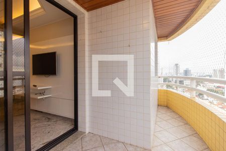 Varanda da Sala de apartamento à venda com 2 quartos, 65m² em Cambuci, São Paulo