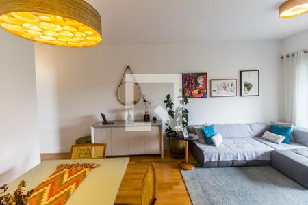 Sala de apartamento à venda com 3 quartos, 101m² em Residencial Zero (tambore), Santana de Parnaíba