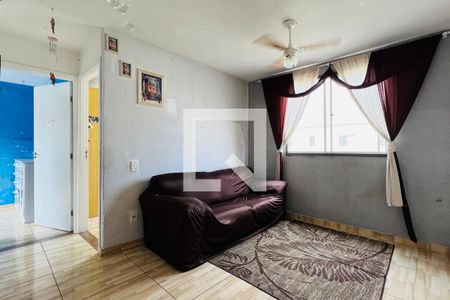 Sala de apartamento para alugar com 2 quartos, 42m² em Vila Nova Bonsucesso, Guarulhos