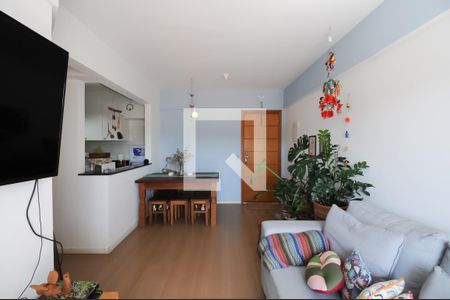 Sala de apartamento para alugar com 2 quartos, 63m² em Nova Petrópolis, São Bernardo do Campo