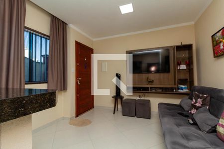 Sala e Cozinha de apartamento à venda com 1 quarto, 38m² em Chácara Seis de Outubro, São Paulo