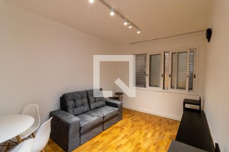 Sala de apartamento à venda com 1 quarto, 42m² em Centro Histórico, Porto Alegre