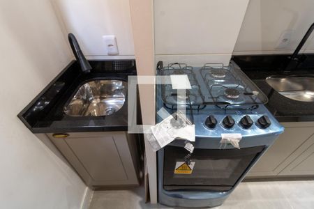Cozinha de apartamento à venda com 1 quarto, 42m² em Centro Histórico, Porto Alegre