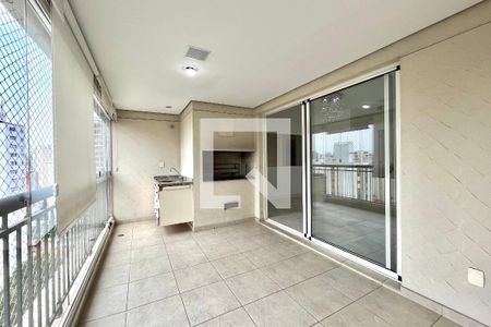 Varanda da Sala de apartamento à venda com 3 quartos, 130m² em Vila Clementino, São Paulo