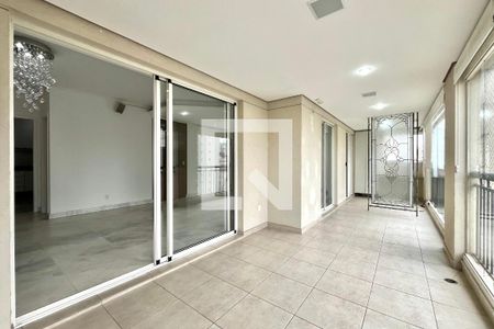 Varanda da Sala de apartamento à venda com 3 quartos, 130m² em Vila Clementino, São Paulo