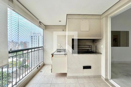 Varanda da Sala de apartamento à venda com 3 quartos, 130m² em Vila Clementino, São Paulo