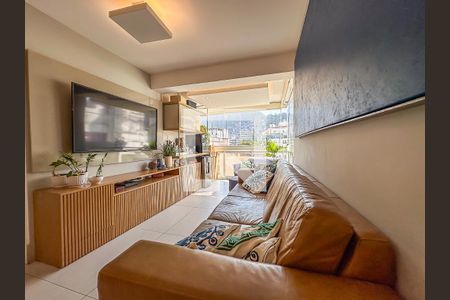 Sala de apartamento à venda com 4 quartos, 98m² em Botafogo, Rio de Janeiro